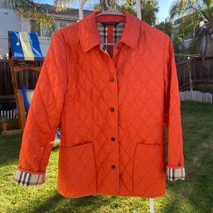 Burberry quilted diamond jacket